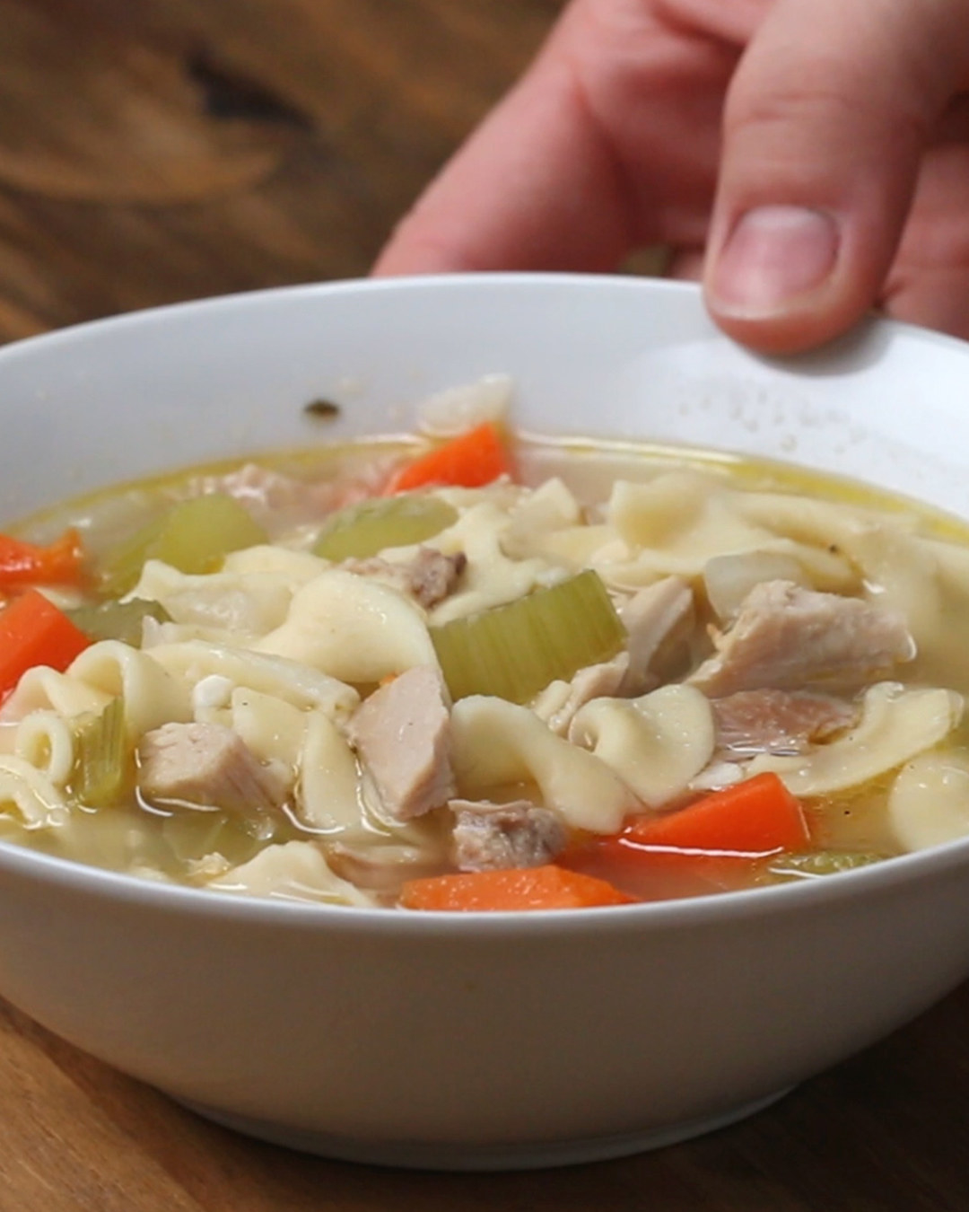 Get Together With Your Friends And Smile Over This Chicken Noodle Soup