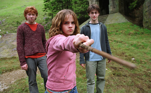 Hermione's hair in The Prisoner of Azkaban