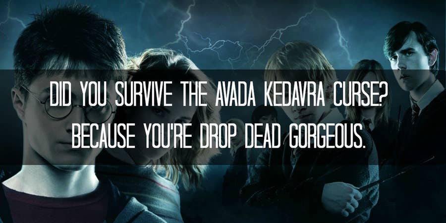 15 Harry Potter Pickup Lines You Should Never Ever Try