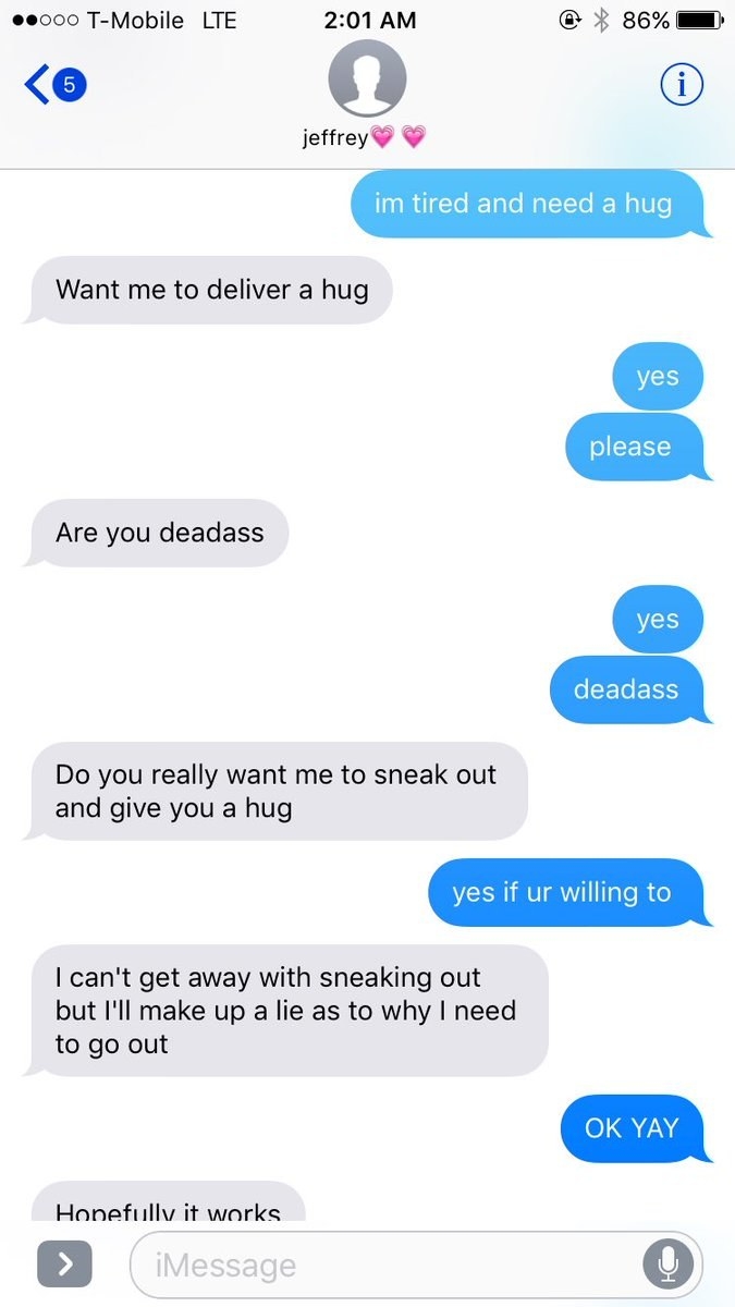 This Teen Went To His Best Friend's House At 2 A.M. Just To Give Her A Hug