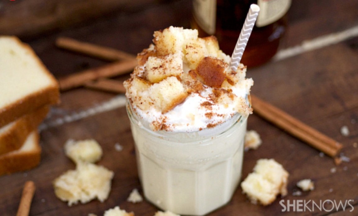 Pound Cake Eggnog