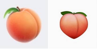 Appleがおしりっぽい桃の絵文字を復活させた
