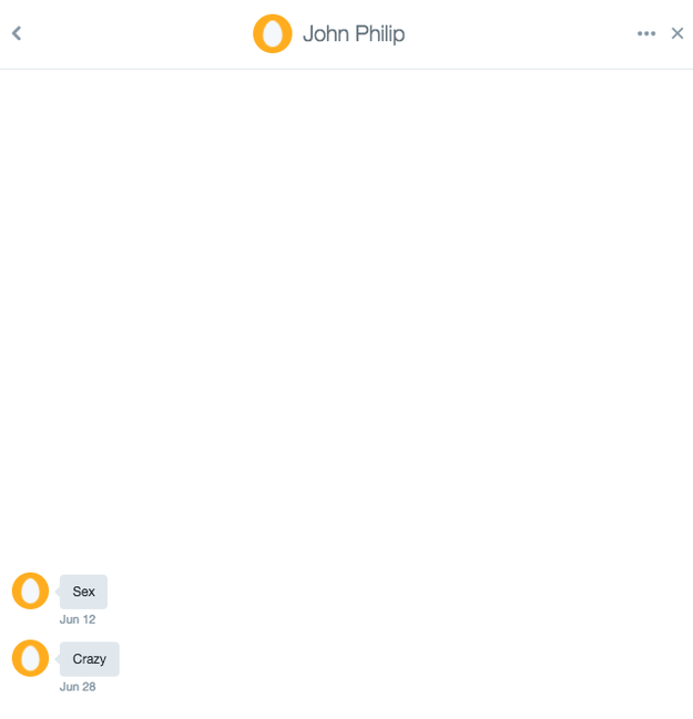 Because of John.