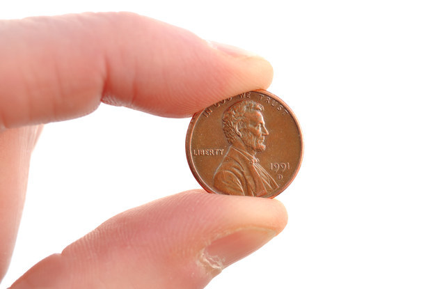 Your penny knowledge is paltry.