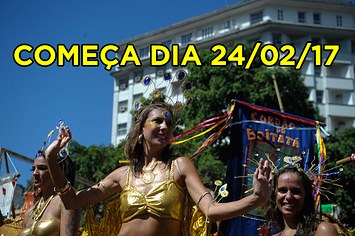 Faltam menos de 100 dias para começar o Carnaval 2017