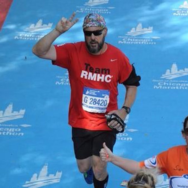 This is also Mike Pence, a different guy who says he is a "marathoner and grandpa." His handle is @mikepence.