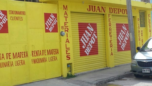 Esta tienda para el hogar llamada Juan Depot que nada tiene que ver con Home Depot.