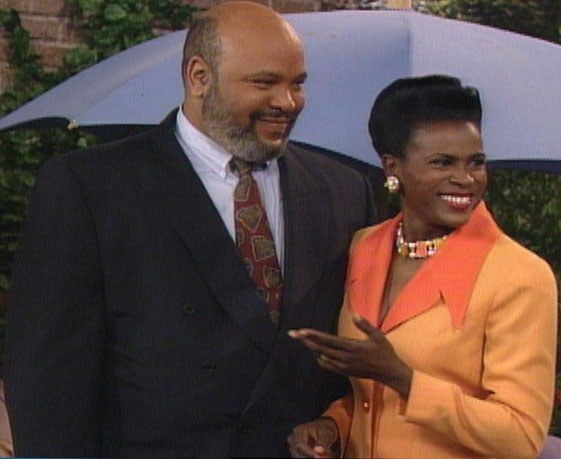 Vivian and Phillip Banks from The Fresh Prince of Bel-Air