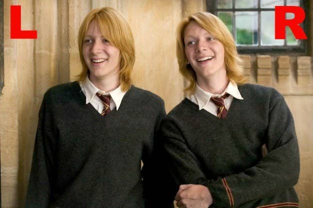 Can You Tell Fred And George Weasley Apart