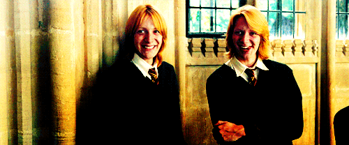 You belong with the Weasley Twins