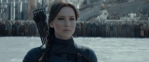 Katniss Everdeen from The Hunger Games