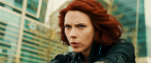 Natasha Romanoff from the Marvel Cinematic Universe