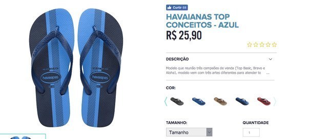 havaianas flip flops black and blue
