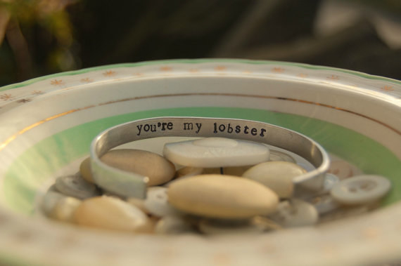 Hidden Message Cuff Bracelet £16 by Dormouse and The Teapot