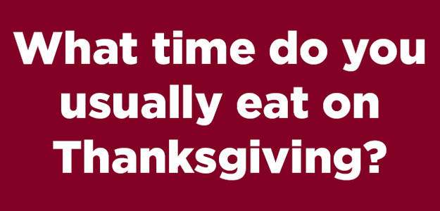 Can We Guess Your Relationship Status Based On Your Thanksgiving Food ...