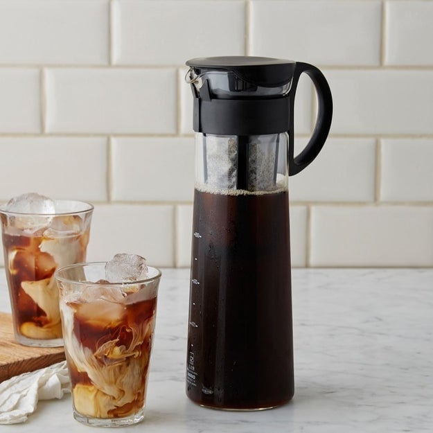 A top-rated cold brew carafe for A+ motivation to wake up in the morning.