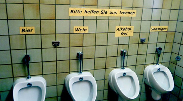 Mülltrennung wird hier groß geschrieben.