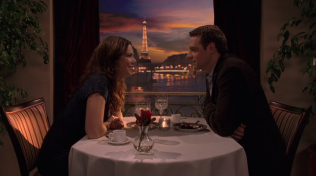 Lorelai and Christopher fly to Paris to bring Gigi to see Sherry, Gigi's mom/Christopher’s ex. While on their romantic getaway, Lorelai and Christopher end up eloping.