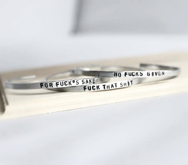 This bracelet trio: