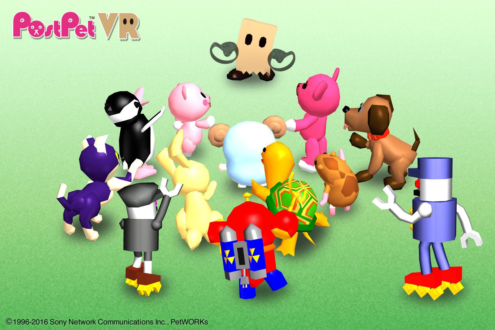 ピンクのクマがメールを運ぶ ポストペット がvrで蘇る スマホ版も開発