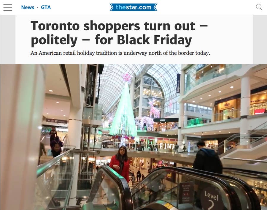 Majority of stores at Toronto Premium Outlet have stickered over cheaper  prices or have changed tags for the Black Friday weekend just a heads up. :  r/toronto