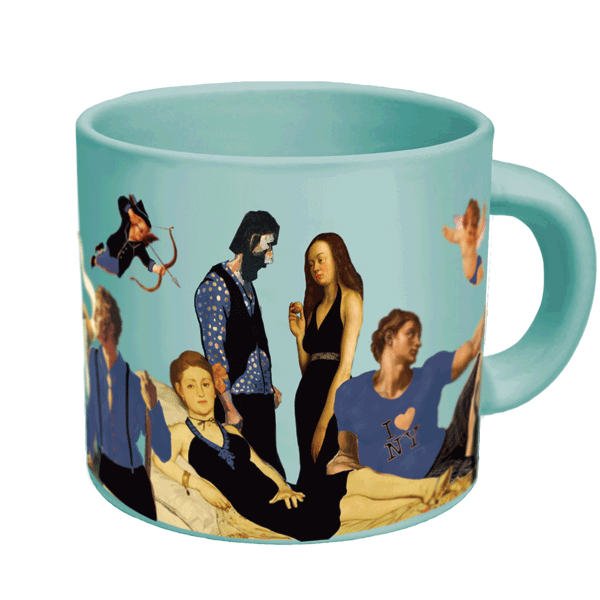 Hot liquid slowly disrobes these 13 famous works of art. Get it from Unemployed Philosophers Guild for $13.95.