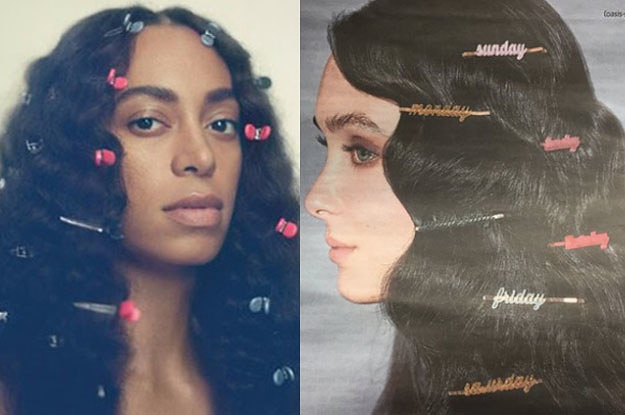 People Are Calling Out This Photo Shoot For Copying Solange S Album Cover Buzzfeed Latest