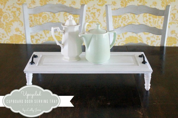 Transform a cupboard into a serving tray!