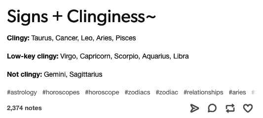 zodiac signs and meanings tumblr