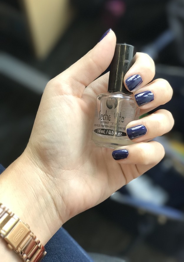 Try the Seche Vite top coat.