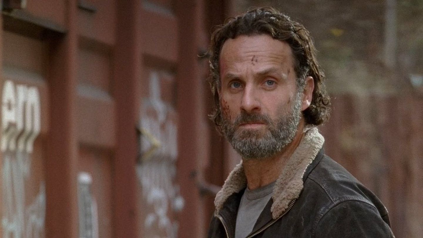 Rick Grimes and his beard, which Bim gushes about in a game of "Halal ...