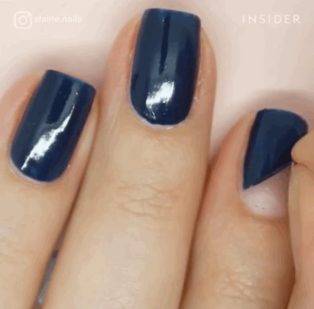"Use a peel-off base coat so you don’t need to use acetone (nail polish remover wrecks your skin). UNT’s Ready for Takeoff is amazing – I started using it a couple months ago and I’m never going back. You can just pop off your polish in one solid piece. It’s the only way to do glitter nails. My cuticles look 10 times better now that I don’t need acetone every few days."Submitted by madeleined400dd298d