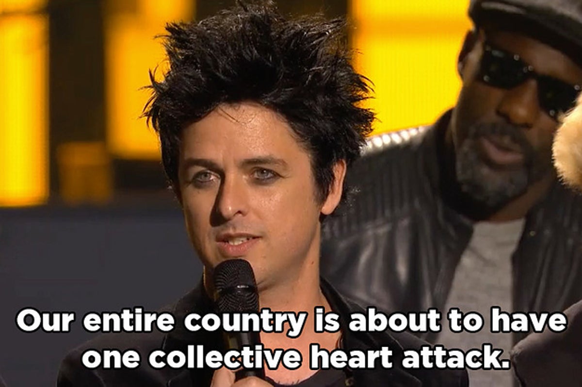 See Green Day Blast Donald Trump at MTV EMAs