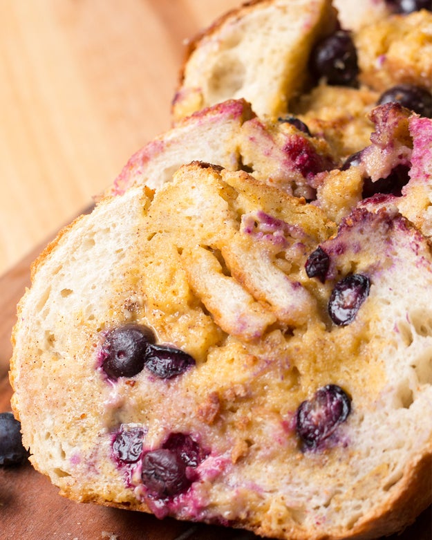 Blueberry French Toast Boat