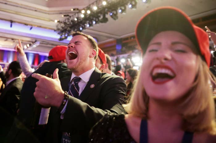 Trump Fans Are Losing Their Minds With Happiness Because He Won