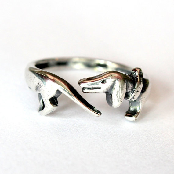 A ring that shows how your love for doxies has no end, just like a circle.