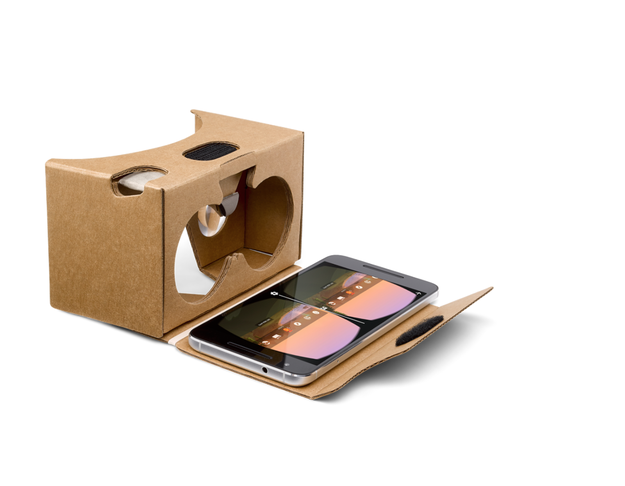Google is no stranger to phone-based, alternative-material VR headsets.