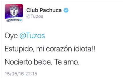 Cuando el Pachuca se autotroleó.