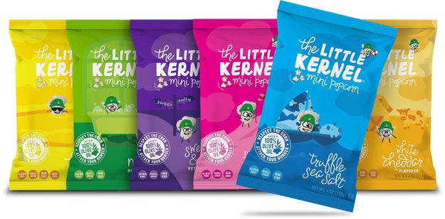 Mini Flavored Popcorn from The Little Kernel