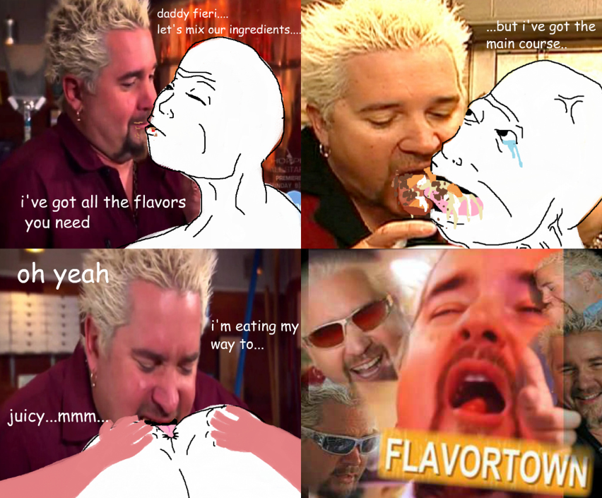 5.This. romantic tribute to Guy Fieri. 