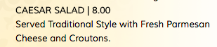 So...why the hipster deconstruction? Even on the menu, the salad was described as "traditional."