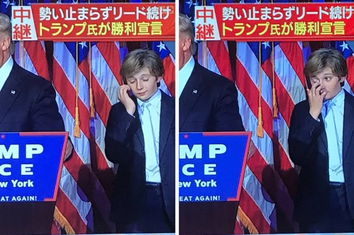 People In Japan Are Obsessed With Barron Trump After Donald Trump S Victory Speech