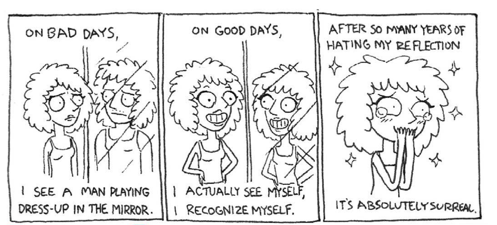 This Cartoonist Is Illustrating What It's Really Like To Transition