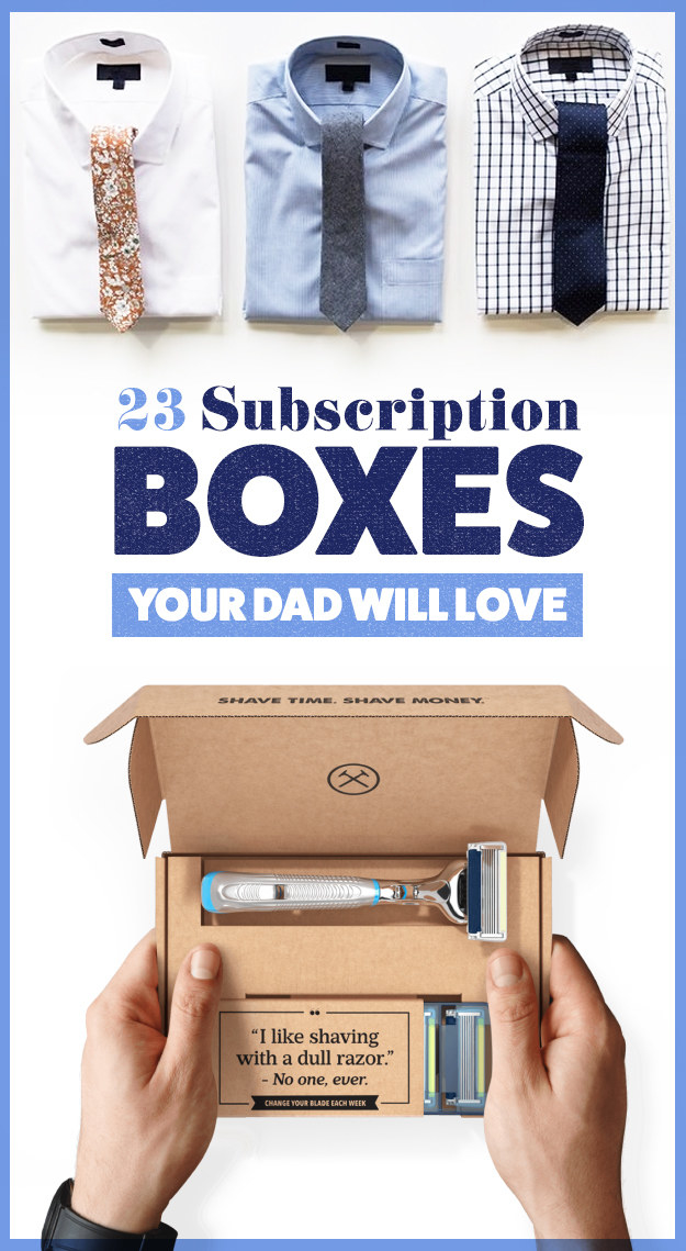 subscription ideas for dad