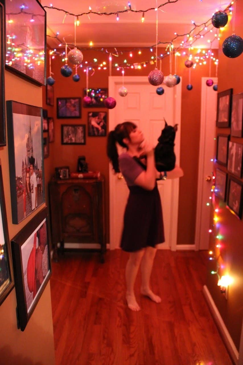 15 Geniales ideas de decoración navideña para un espacio pequeño, image size:854x1280