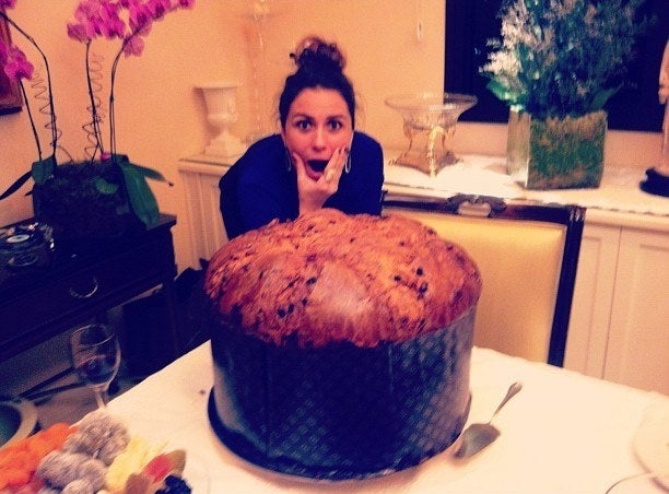 Panetone não, goró não, torrone não, azeitona não.