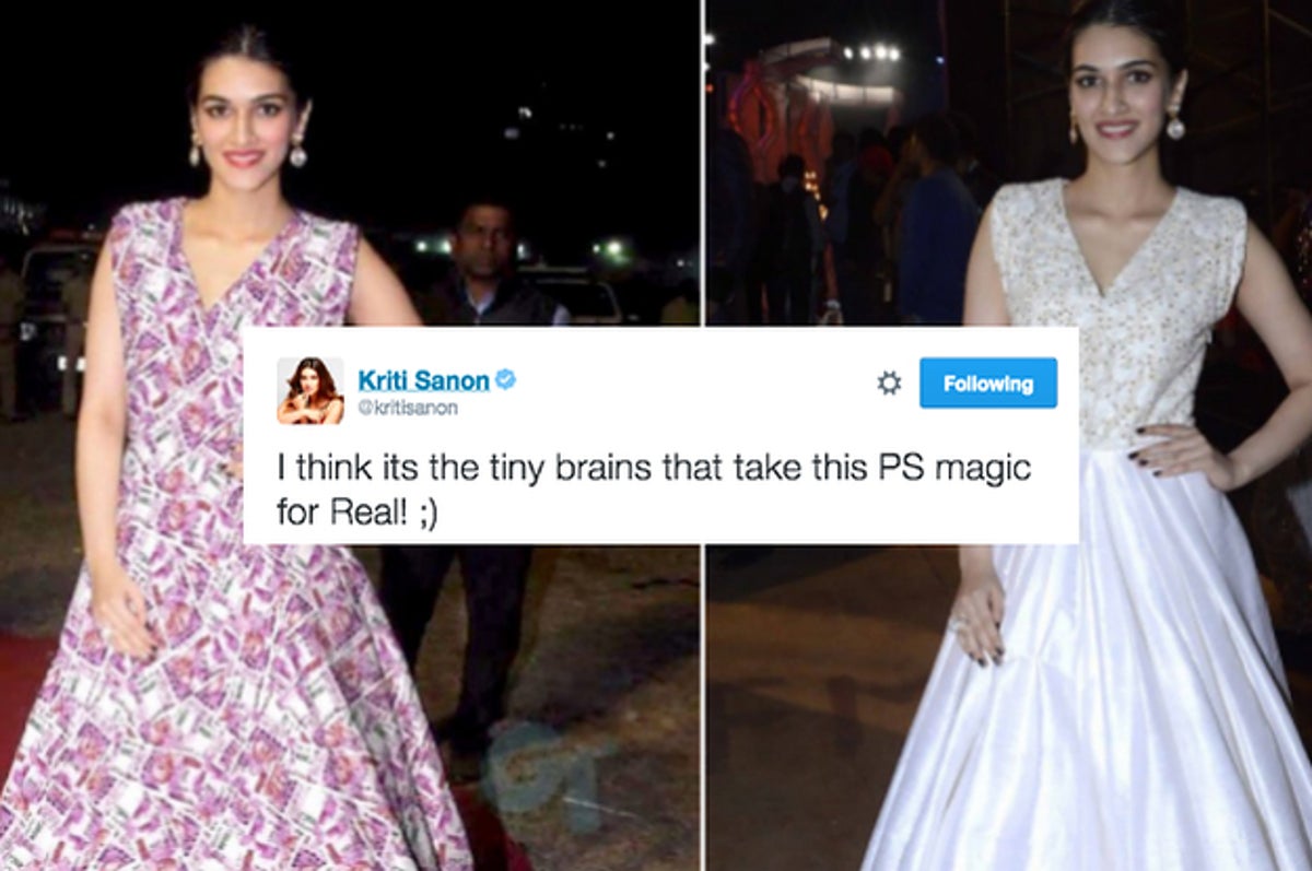 I Got Called Out By Kriti Sanon For Accidentally Sharing This Fake Photo Of  Her