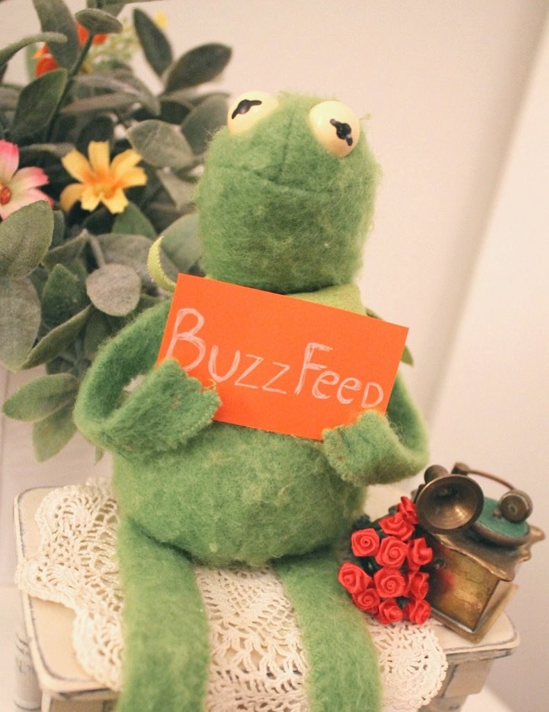 Sad cheap kermit plush