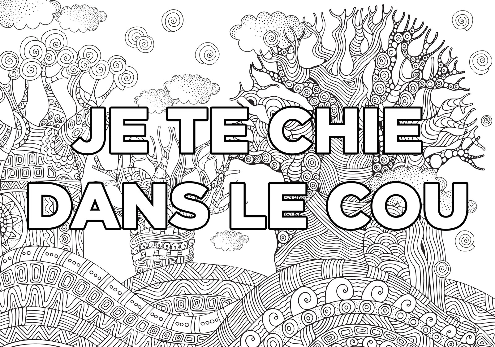 12 coloriages insultants à remplir en 2017