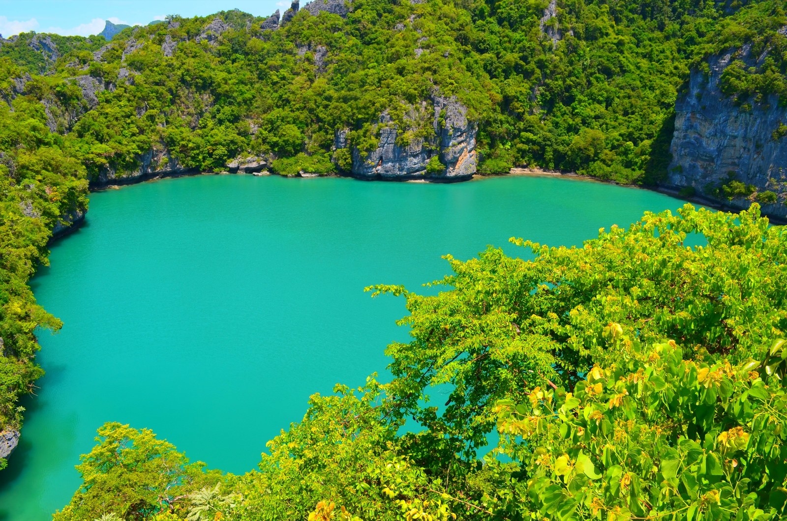 A park of another kind, the stunning Ang Thong Marine National Park is perfect for some kayaking and island hopping adventures as you explore each enchanting isle and see what it has to offer